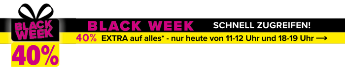 Black Week - Jetzt bis zu 80% sparen!