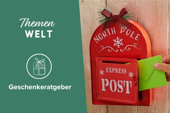 Themenwelt Geschenkeratgeber zu Weihnachten