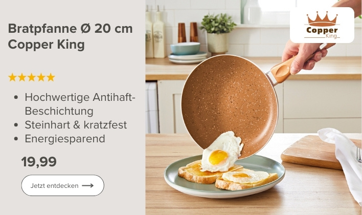 Bratpfanne Copper King