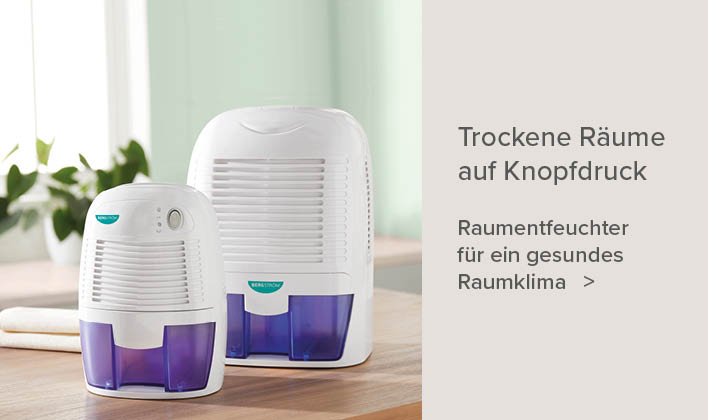 Raumentfeuchter für ein gesundes Raumklima