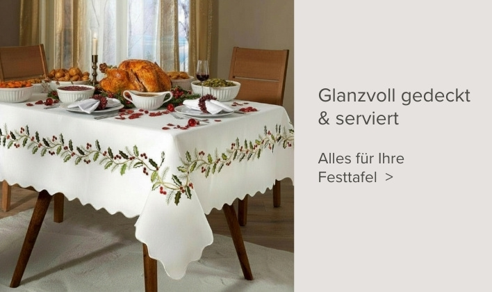 Alles für Ihre Festtafel
