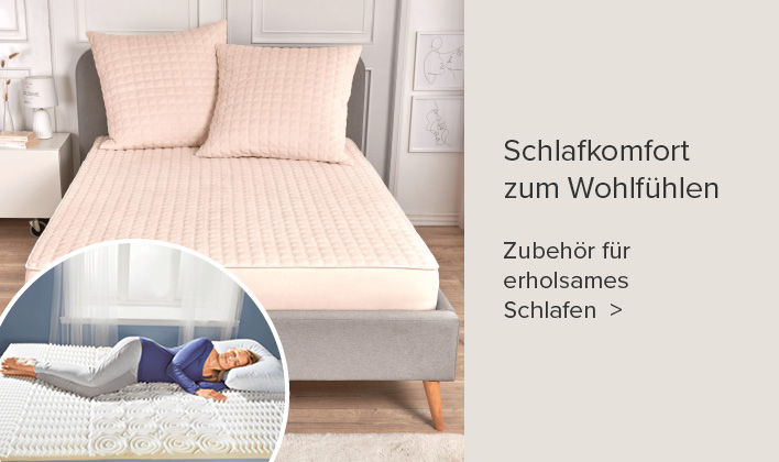Zubehör für erholsames Schlafen