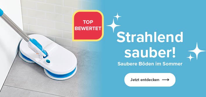 Saubere Böden im Sommer