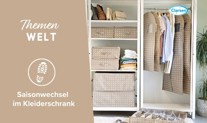 Saisonwechsel im Kleiderschrank