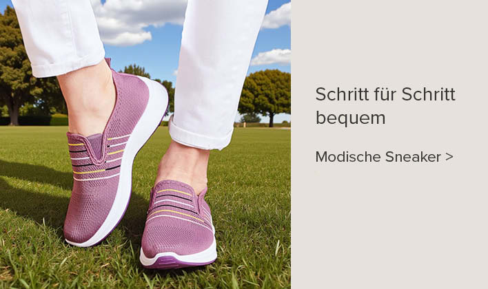 Modische Sneaker