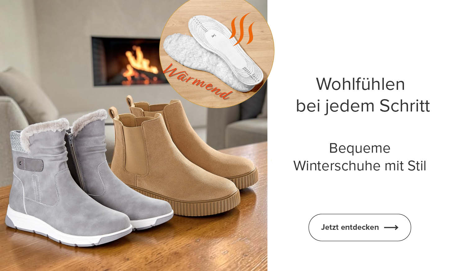 Bequeme Winterschuhe mit Stil