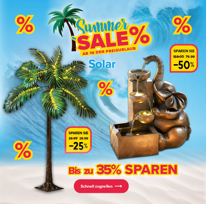 Sparen Sie bis zu 50% auf Solarartikel