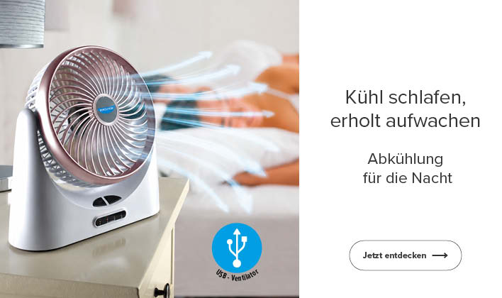 Abkühlung für die Nacht