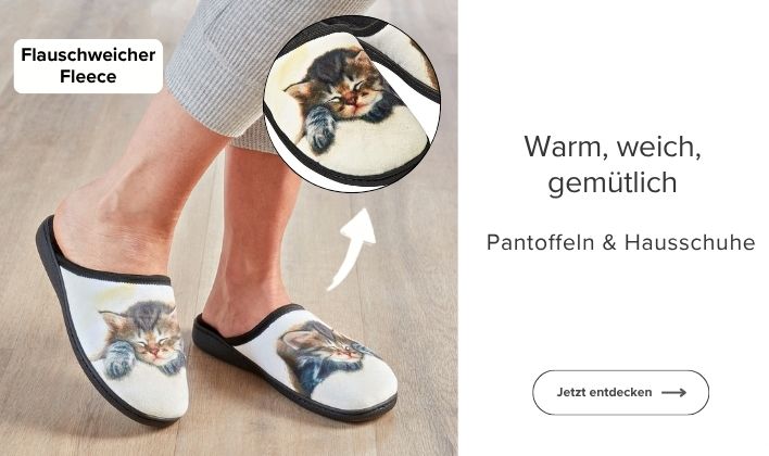 Pantoffeln & Hausschuhe
