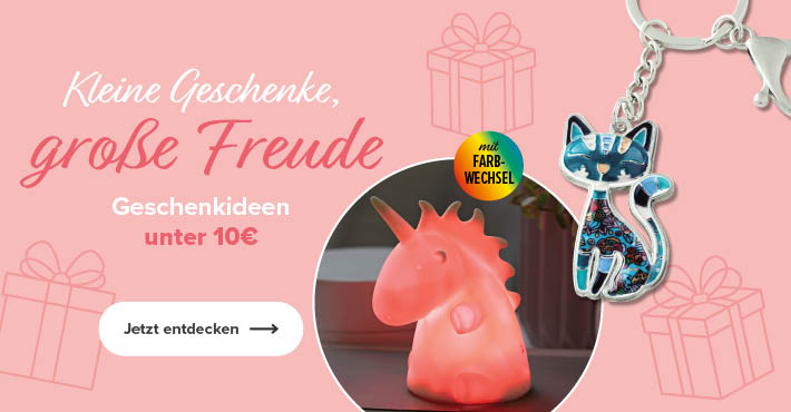Geschenkideen unter 10 €