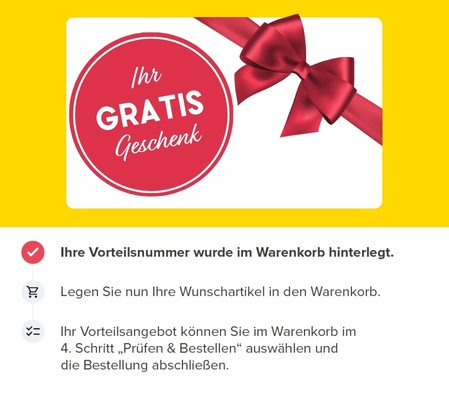 Gratis Geschenk