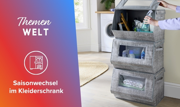 Themen Welt: Saisonwechsel Kleiderschrank