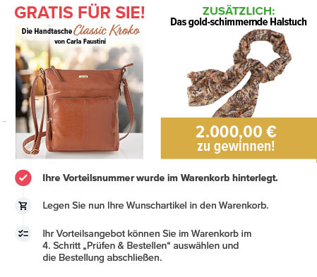 Handtasche braun & Halstuch