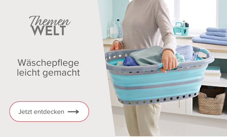 Themenwelt: Wäschepflege leicht gemacht