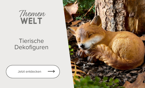 Themenwelt: Tierische Dekofiguren