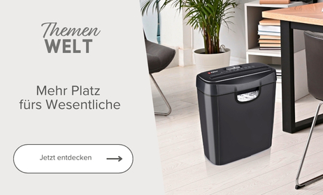 Themenwelt Mehr Platz fürs Wesentliche