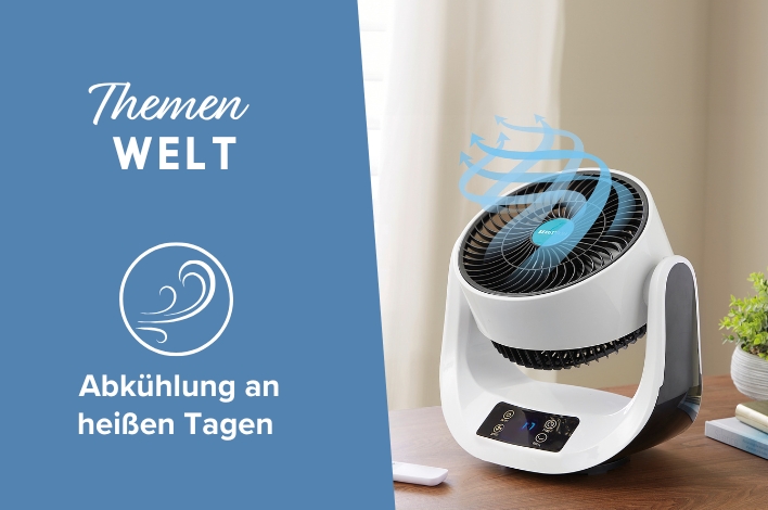 Themenwelt Abkühlung an heißen Tagen