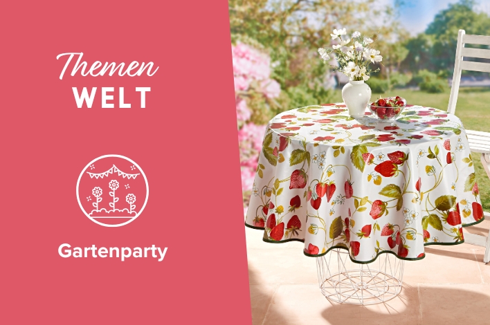 Themenwelt Gartenparty