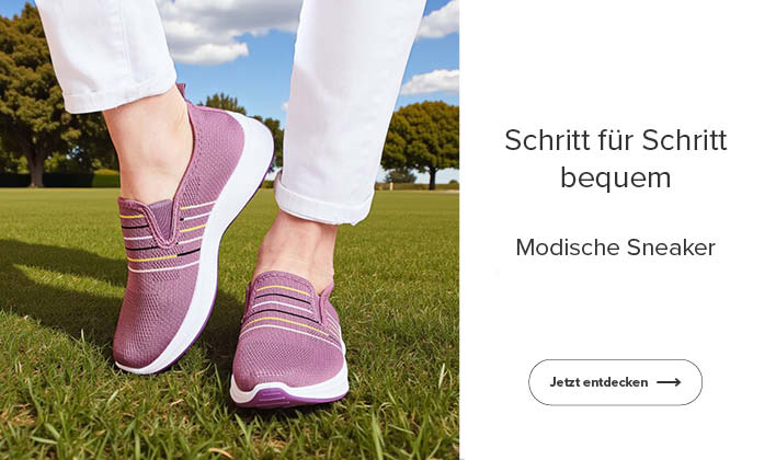 Modische Sneaker